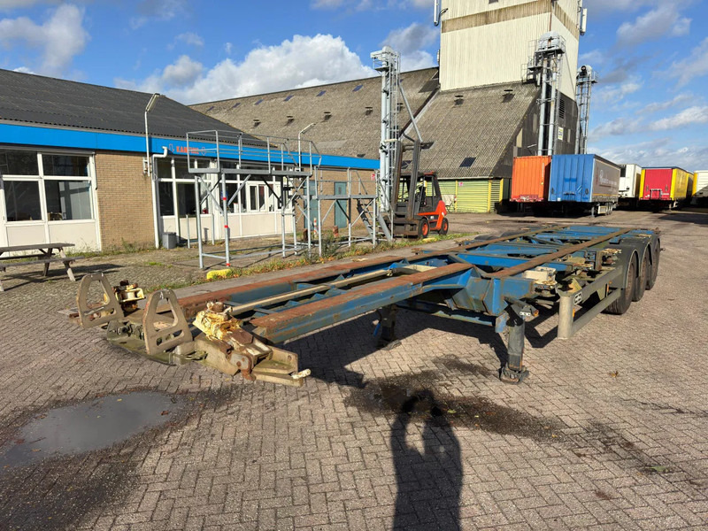 Van Hool 3B2018 - 45FT HC - 40FT HC - 2x 20FT HC - Semi-remorque châssis: photos 1 Van Hool 3B2018 - 45FT HC - 40FT HC - 2x 20FT HC - Semi-remorque châssis: photos 1