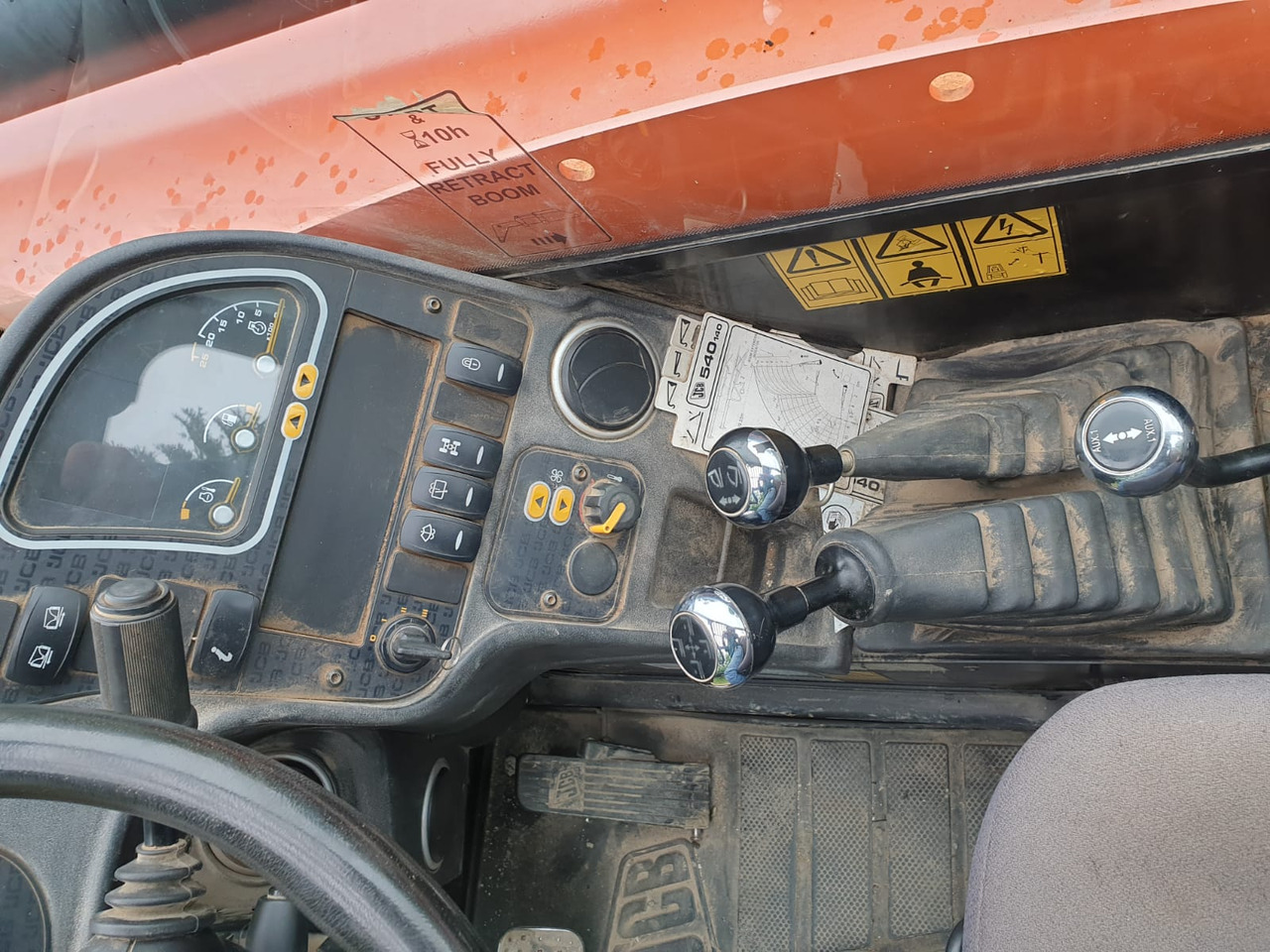 Chariot télescopique JCB 540-140: photos 16 Chariot télescopique JCB 540-140: photos 16