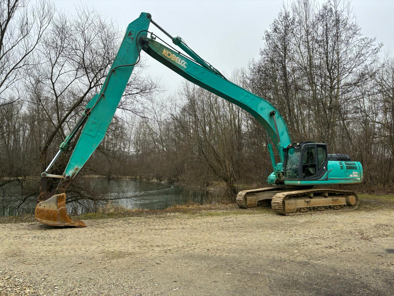 KOBELCO SK 350 Long Reach - Pelle sur chenille: photos 3 KOBELCO SK 350 Long Reach - Pelle sur chenille: photos 3