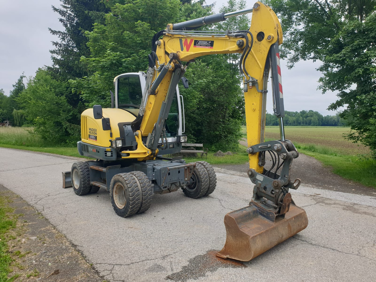 Wacker Neuson EW 65 - Pelle sur pneus: photos 4 Wacker Neuson EW 65 - Pelle sur pneus: photos 4