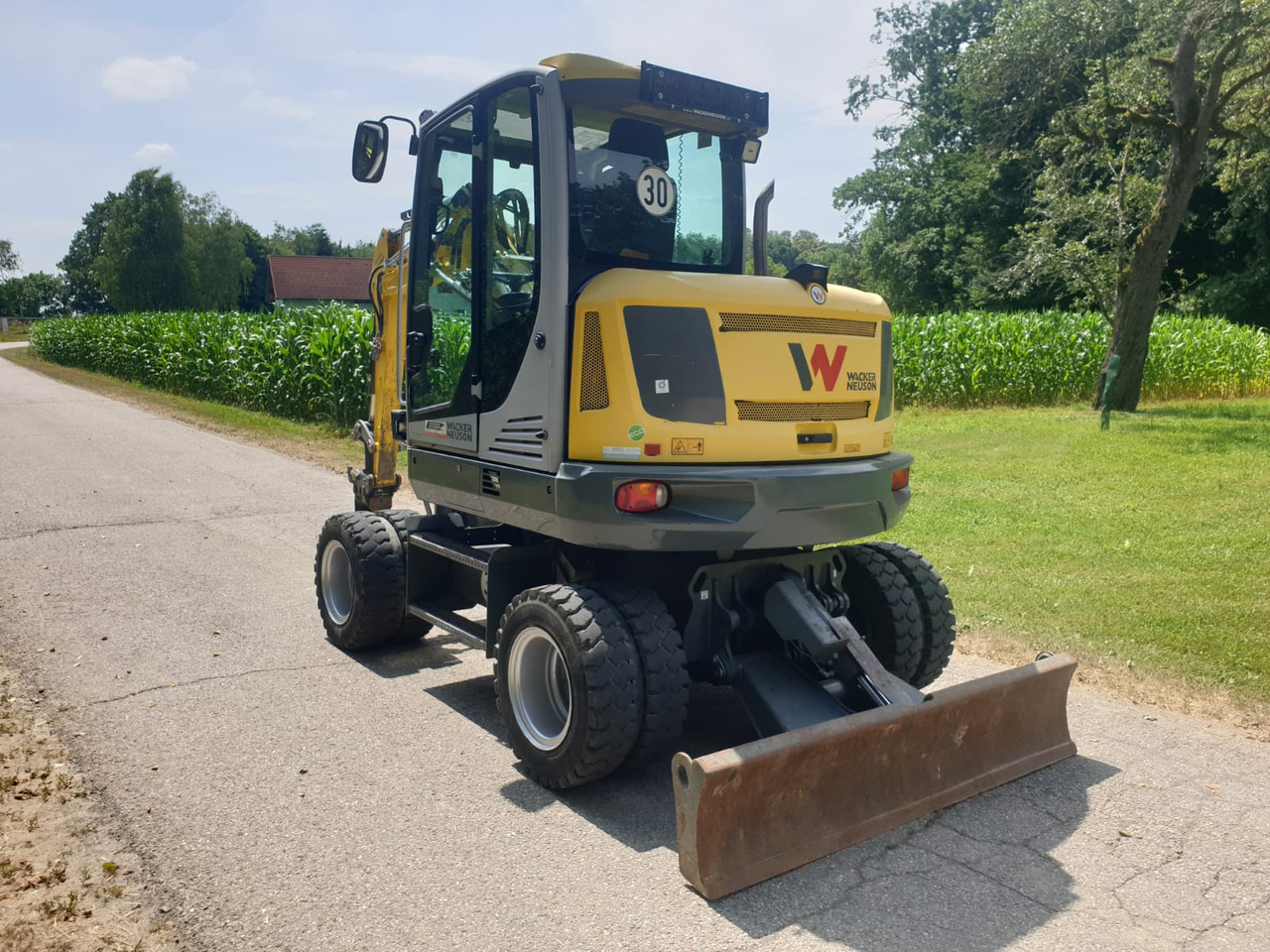 Wacker Neuson EW 65 - Pelle sur pneus: photos 5 Wacker Neuson EW 65 - Pelle sur pneus: photos 5