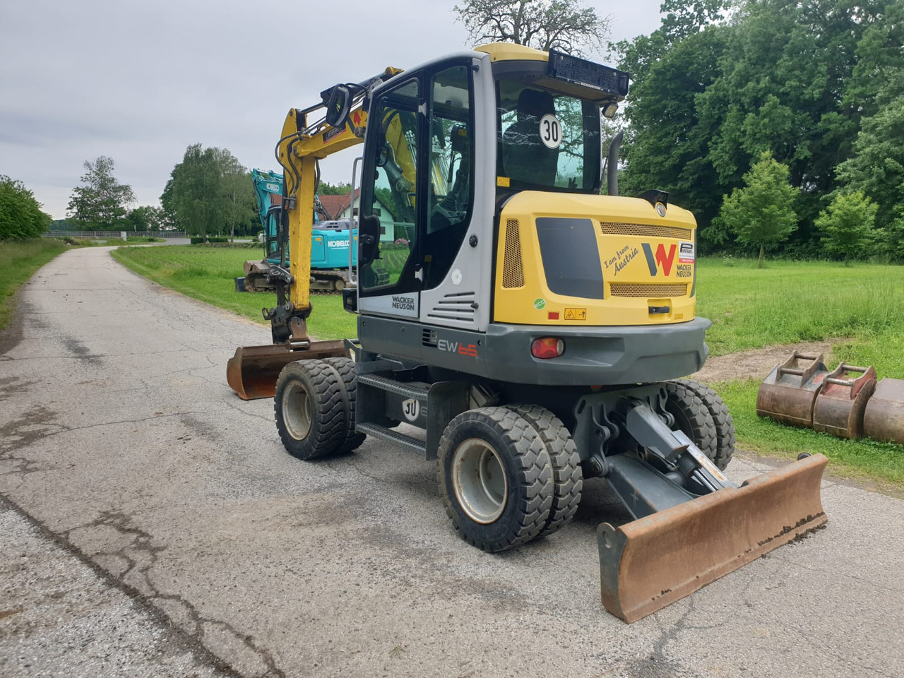 Wacker Neuson EW 65 - Pelle sur pneus: photos 5 Wacker Neuson EW 65 - Pelle sur pneus: photos 5