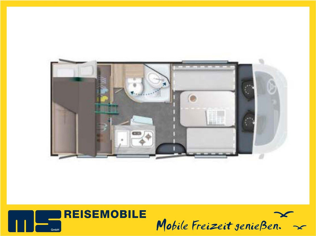 Chausson S 614 SPORT LINE / - 2026 - / HECKBETT & HUBBETT - Camping-car profilé: photos 2 Chausson S 614 SPORT LINE / - 2026 - / HECKBETT & HUBBETT - Camping-car profilé: photos 2