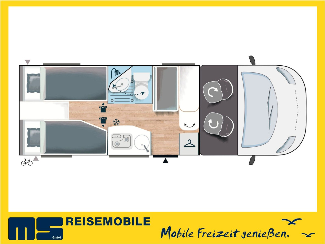 Chausson S 697 SPORT LINE / -2026- / 165PS / EINZELBETTEN - Camping-car profilé: photos 2 Chausson S 697 SPORT LINE / -2026- / 165PS / EINZELBETTEN - Camping-car profilé: photos 2