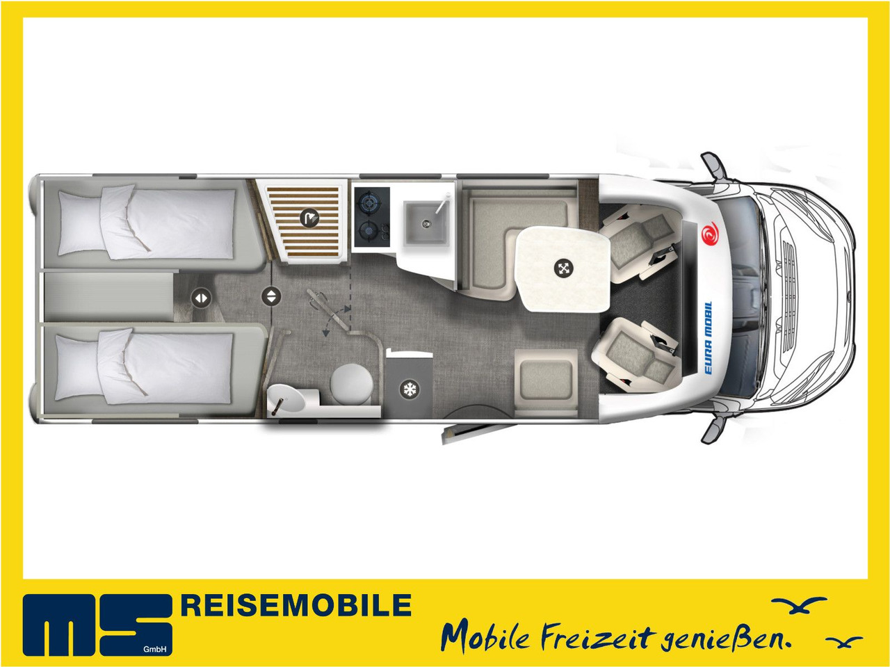 Eura Mobil PROFILA T 720 EB - 101 EDITION / EINZELBETTEN - Camping-car profilé: photos 2 Eura Mobil PROFILA T 720 EB - 101 EDITION / EINZELBETTEN - Camping-car profilé: photos 2