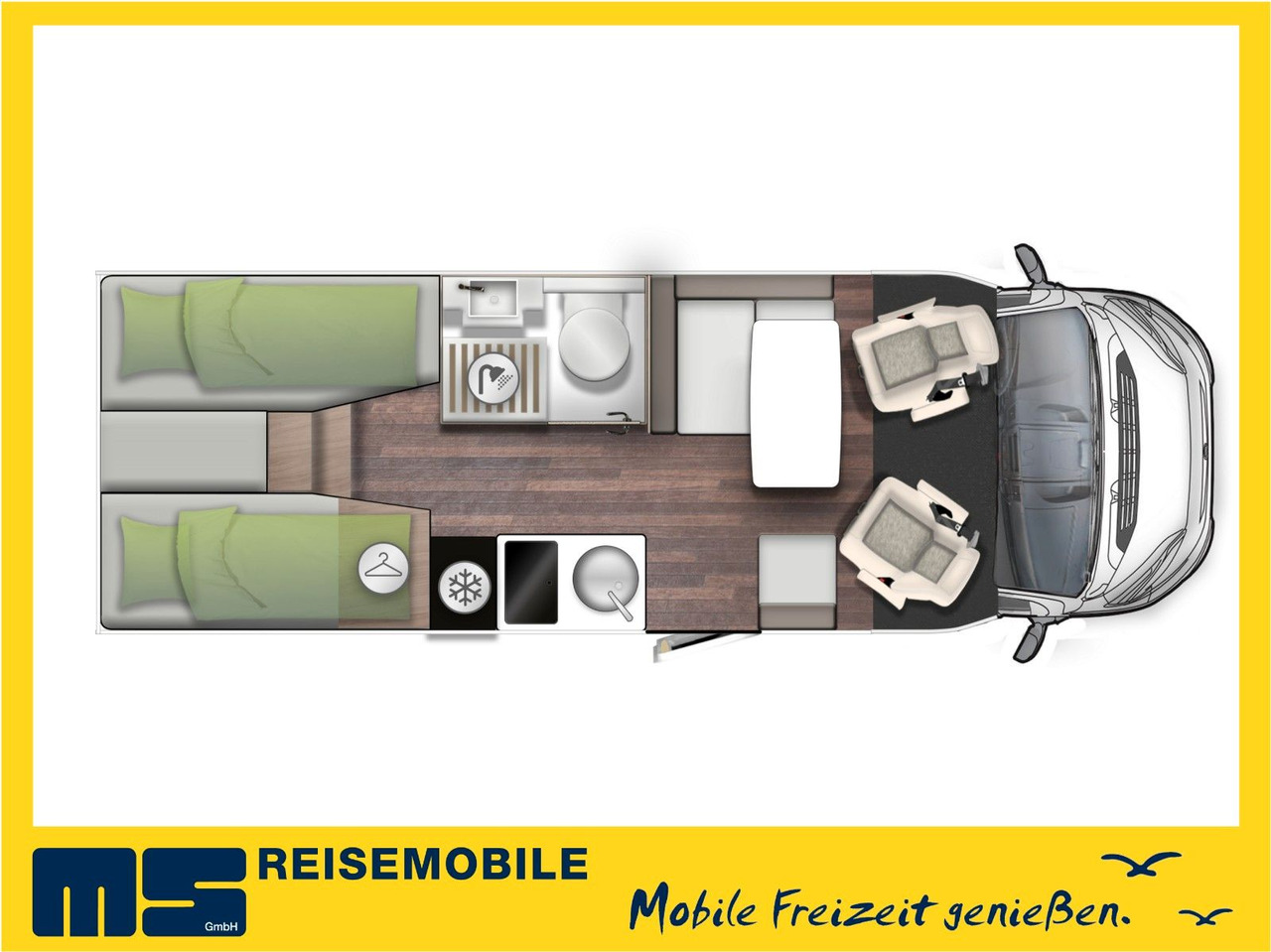 Forster T 699 EB / 2025 / 140PS/ EINZELBETTEN & HUBBETT - Camping-car profilé: photos 2 Forster T 699 EB / 2025 / 140PS/ EINZELBETTEN & HUBBETT - Camping-car profilé: photos 2
