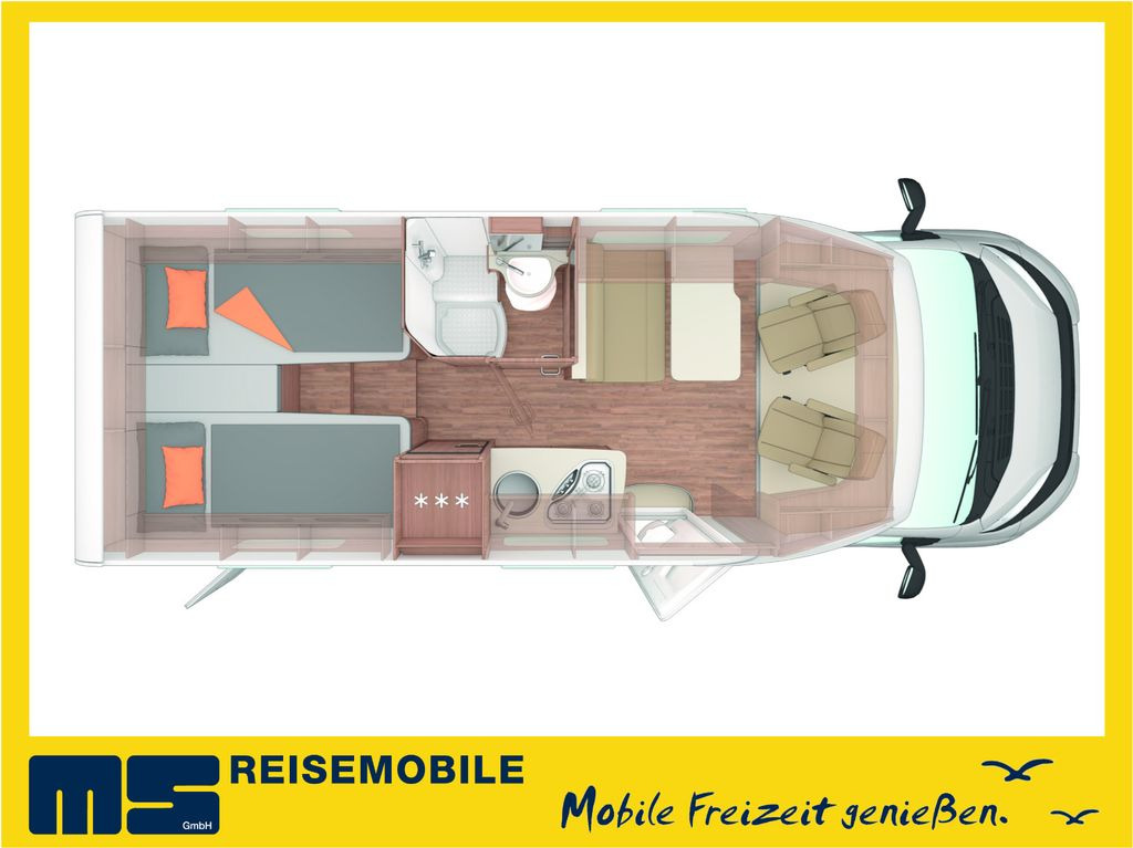 Weinsberg CARACOMPACT 600 MEG EDITION PEPPER /-MODELL 2025 - Camping-car profilé: photos 2 Weinsberg CARACOMPACT 600 MEG EDITION PEPPER /-MODELL 2025 - Camping-car profilé: photos 2