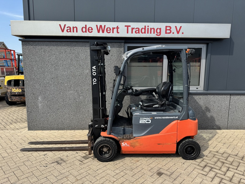Toyota 8FBM20T Triplo 470 Freelift / Sideshift Elektrisch 2017 6145Hours - Chariot élévateur électrique: photos 1 Toyota 8FBM20T Triplo 470 Freelift / Sideshift Elektrisch 2017 6145Hours - Chariot élévateur électrique: photos 1