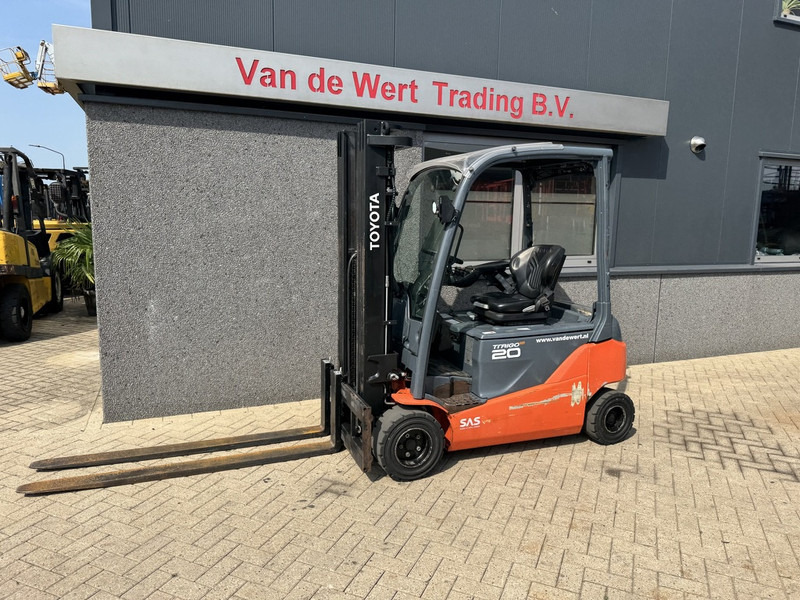 Toyota 8FBM20T Triplo 470 Freelift / Sideshift Elektrisch 2017 6560Hours - Chariot élévateur électrique: photos 2 Toyota 8FBM20T Triplo 470 Freelift / Sideshift Elektrisch 2017 6560Hours - Chariot élévateur électrique: photos 2