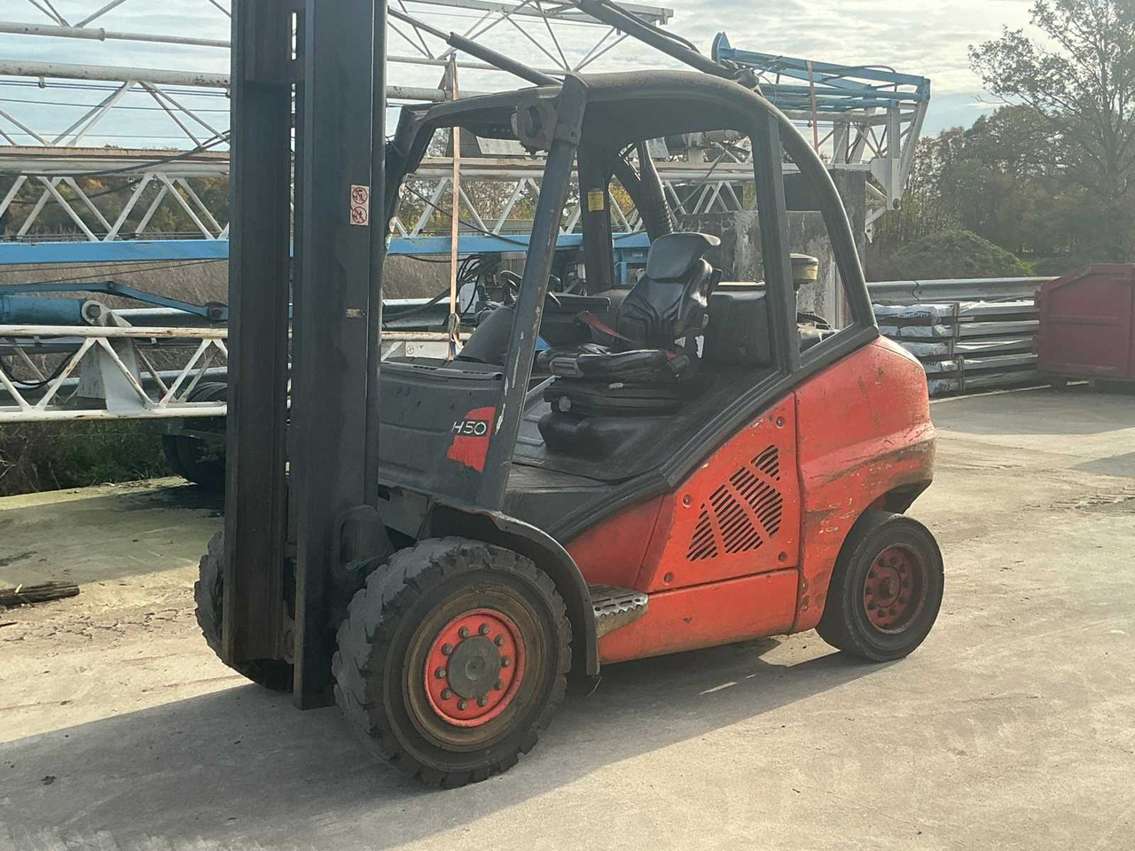 2009 LINDE H50D FORKLIFT - Chariot élévateur: photos 5 2009 LINDE H50D FORKLIFT - Chariot élévateur: photos 5