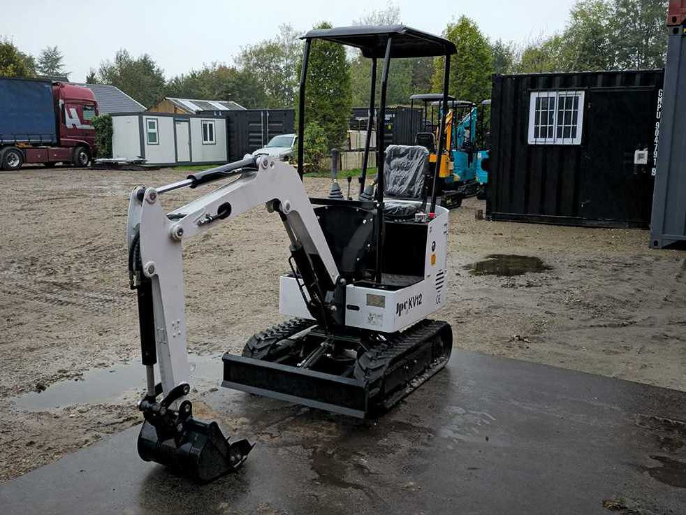 2025 - JPC - KV12 - WHITE - MINI EXCAVATOR - Mini pelle: photos 4 2025 - JPC - KV12 - WHITE - MINI EXCAVATOR - Mini pelle: photos 4