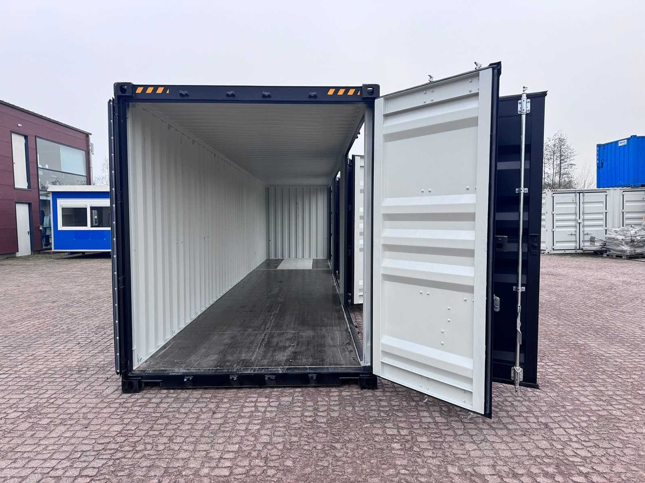 Conteneur maritime 40ft HQ High Cube shipping container with 3 side doors: photos 8