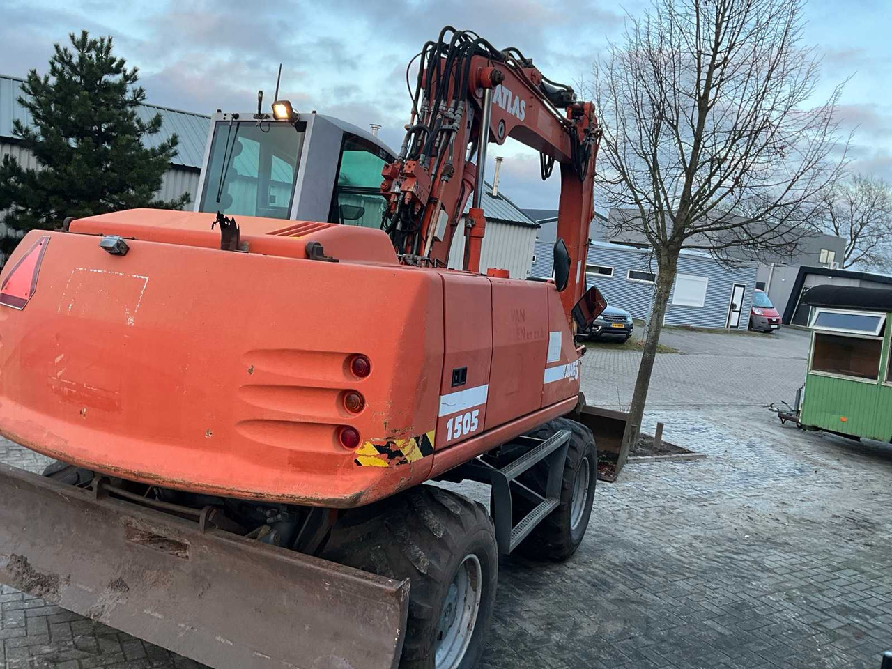 ATLAS WHEELED EXCAVATOR - Pelle sur pneus: photos 4 ATLAS WHEELED EXCAVATOR - Pelle sur pneus: photos 4