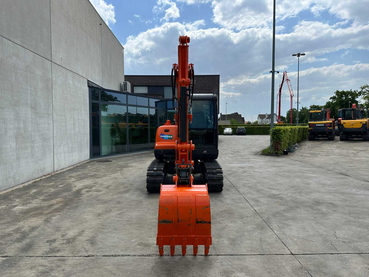 Doosan DX55-9C - Pelle sur chenille: photos 2 Doosan DX55-9C - Pelle sur chenille: photos 2