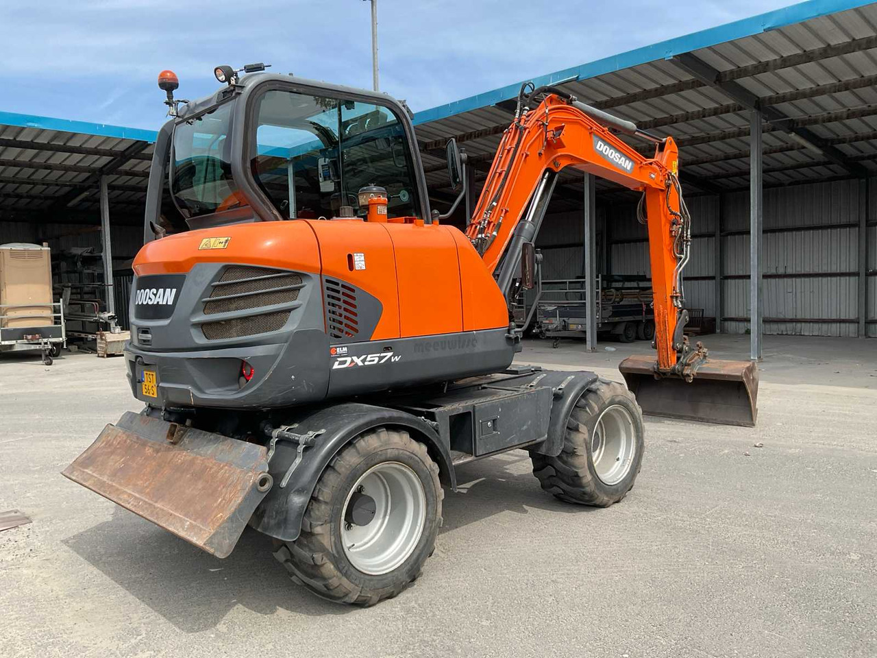 Doosan DX57w - Grue mobile: photos 4 Doosan DX57w - Grue mobile: photos 4