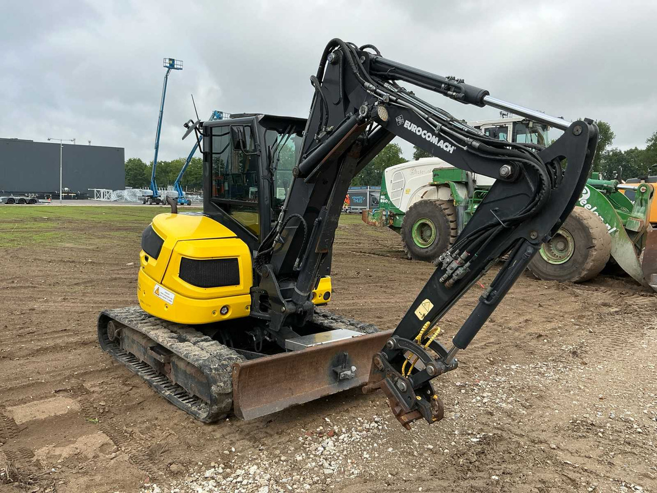 Eurocomach FS60TR - Pelle sur chenille: photos 5 Eurocomach FS60TR - Pelle sur chenille: photos 5