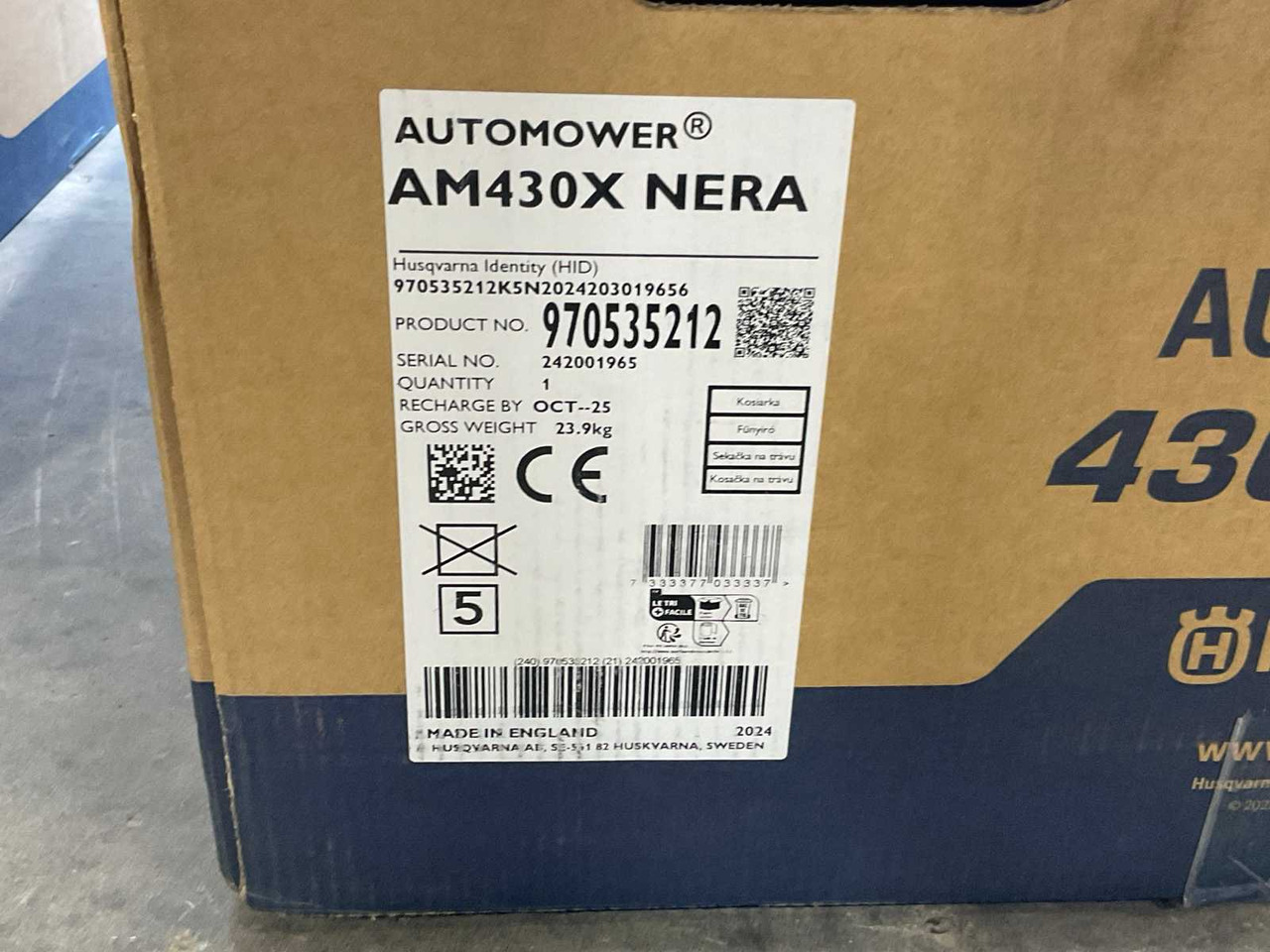 Husqvarna AM430X NERA - Motofaucheuse: photos 4 Husqvarna AM430X NERA - Motofaucheuse: photos 4
