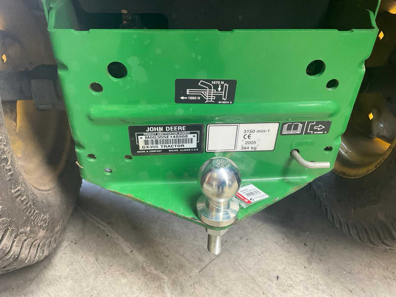 John Deere Gx 355 diesel - Motofaucheuse: photos 4 John Deere Gx 355 diesel - Motofaucheuse: photos 4