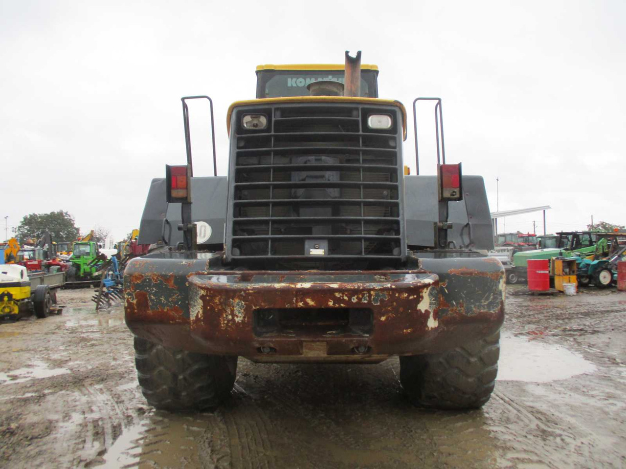 KOMATSU WA 480 5H WHEEL LOADER - Chargeuse sur pneus: photos 4 KOMATSU WA 480 5H WHEEL LOADER - Chargeuse sur pneus: photos 4