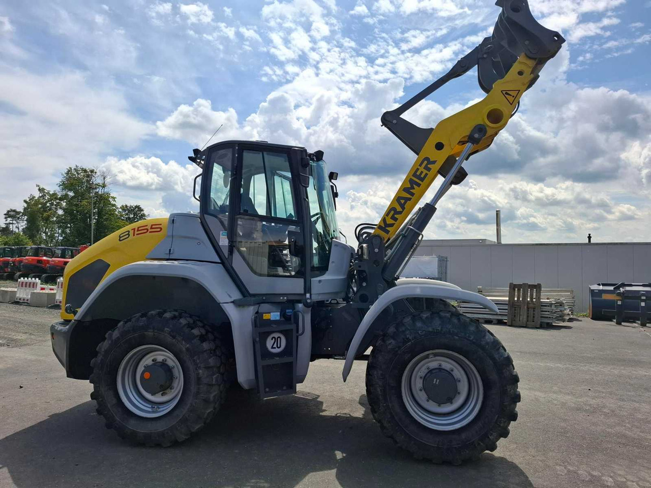 KRAMER 8155 KRAMER WHEEL LOADER - Chargeuse sur pneus: photos 3 KRAMER 8155 KRAMER WHEEL LOADER - Chargeuse sur pneus: photos 3