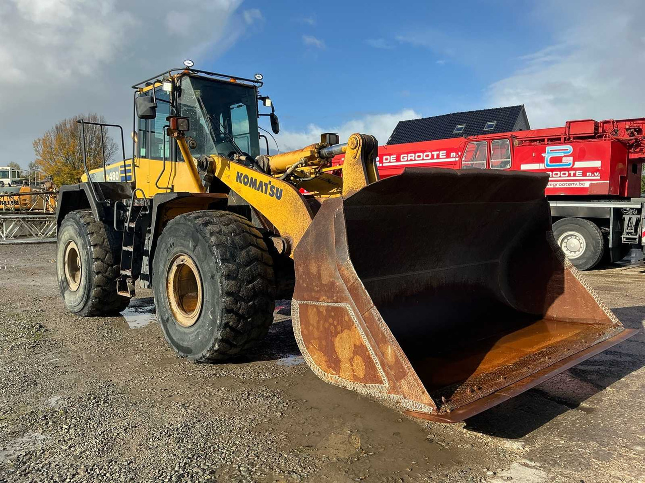 Komatsu WA480-6 - Chargeuse sur pneus: photos 3 Komatsu WA480-6 - Chargeuse sur pneus: photos 3