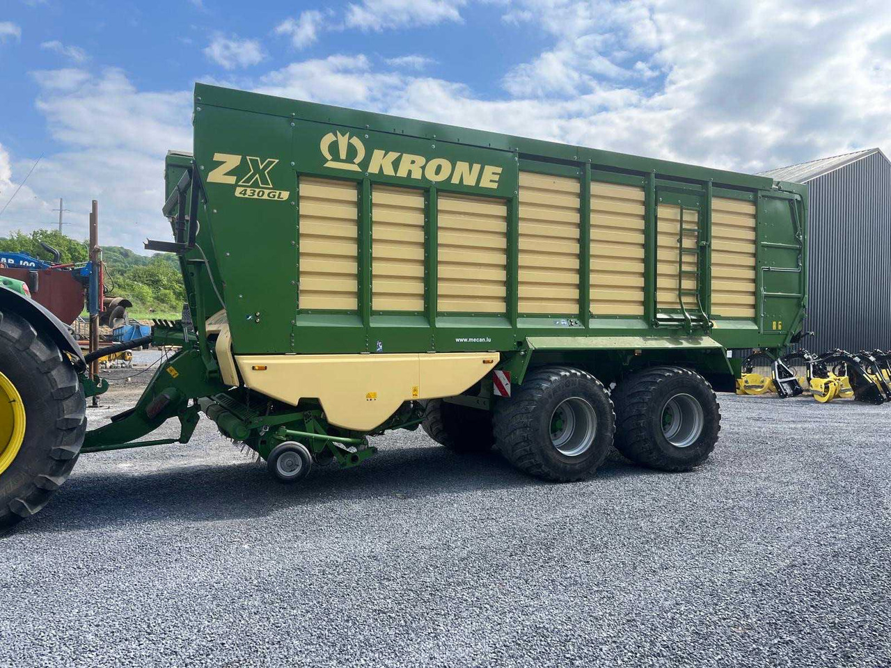 Krone ZX 430 GL - Autochargeuse: photos 1 Krone ZX 430 GL - Autochargeuse: photos 1