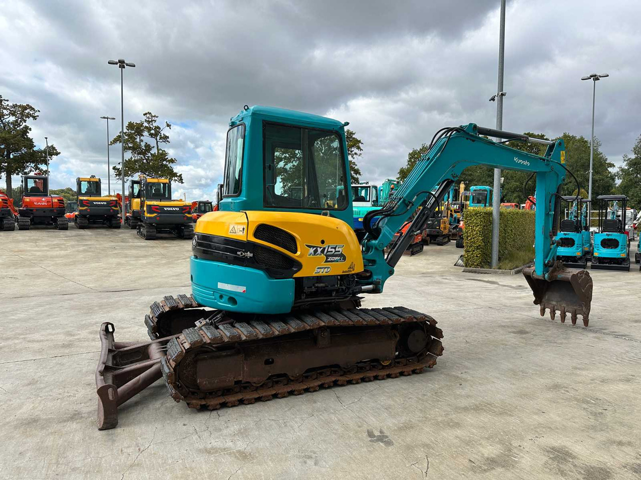 Kubota KX155-3SZ - Pelle sur chenille: photos 5 Kubota KX155-3SZ - Pelle sur chenille: photos 5