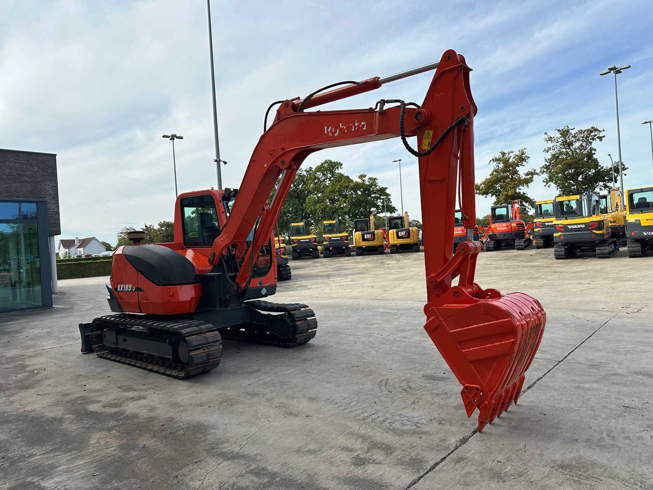 Kubota KX185-3 - Pelle sur chenille: photos 4 Kubota KX185-3 - Pelle sur chenille: photos 4