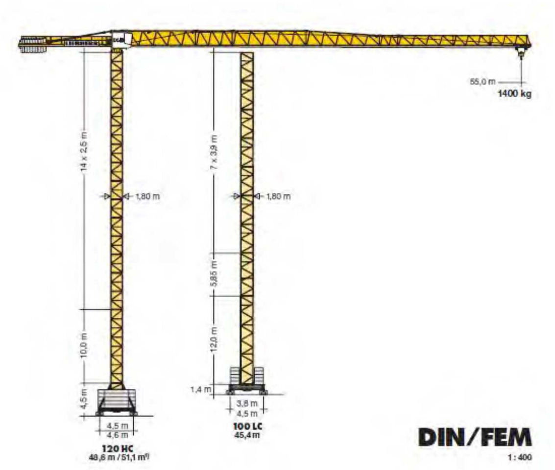Grue à tour Liebherr 110 EC-B 6 FR.tronic: photos 10