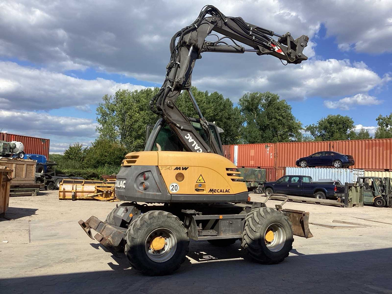 Mecalac 714MW - Grue mobile: photos 5 Mecalac 714MW - Grue mobile: photos 5