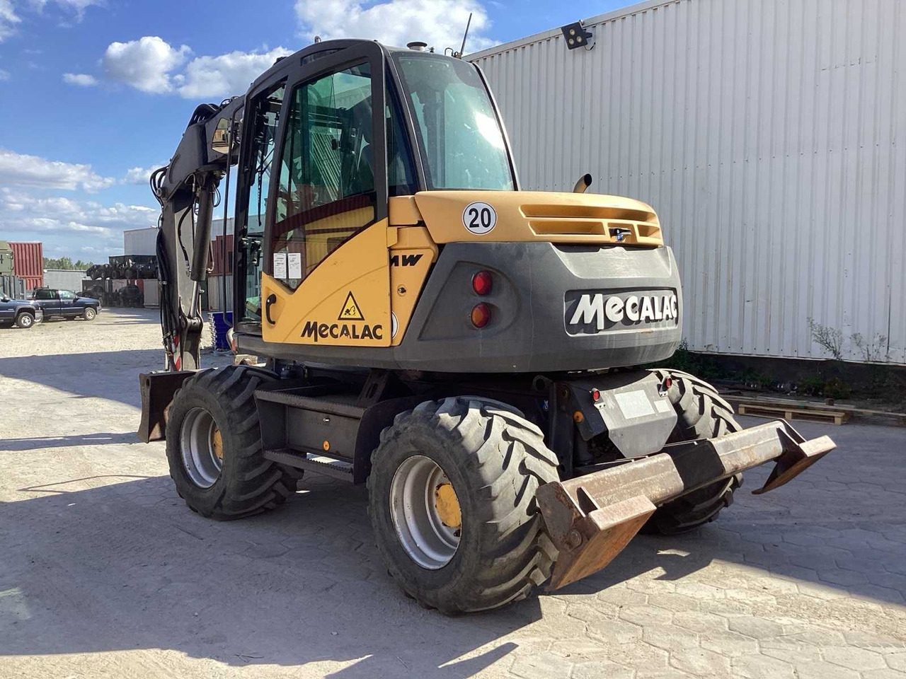 Mecalac 714MW - Grue mobile: photos 4 Mecalac 714MW - Grue mobile: photos 4