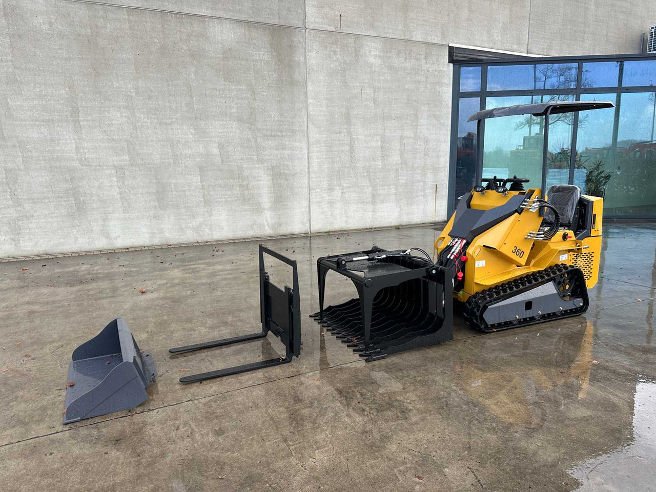 NEWRICK - 2025 - ZW380 - TRACK LOADER - Chargeuse sur pneus: photos 1 NEWRICK - 2025 - ZW380 - TRACK LOADER - Chargeuse sur pneus: photos 1