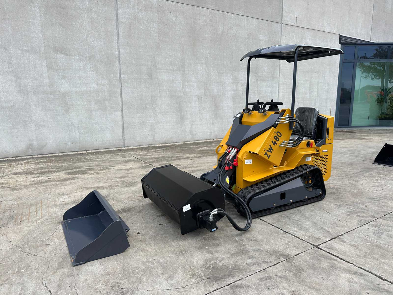 NEWRICK - 2025 - ZW480 - SKID STEER LOADER - Chargeuse compacte sur chenilles: photos 1 NEWRICK - 2025 - ZW480 - SKID STEER LOADER - Chargeuse compacte sur chenilles: photos 1