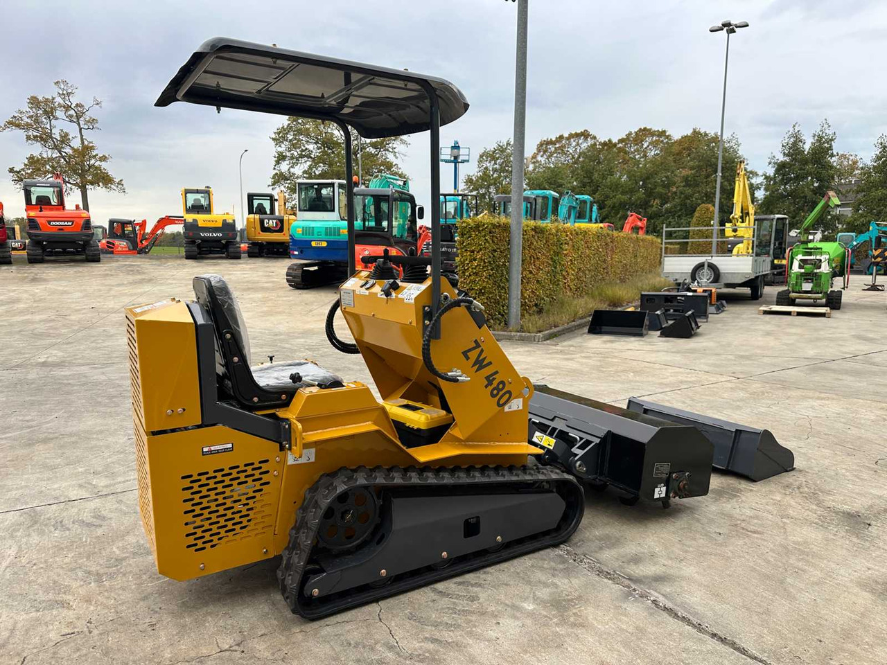 NEWRICK - 2025 - ZW480 - SKID STEER LOADER - Chargeuse compacte sur chenilles: photos 3 NEWRICK - 2025 - ZW480 - SKID STEER LOADER - Chargeuse compacte sur chenilles: photos 3