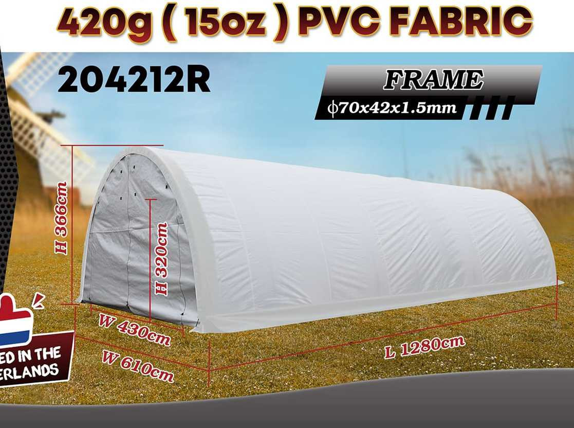 Rhino-Cross-Shelter 204212R - 12,8x6,1x3,66 m - Cuve de stockage: photos 2 Rhino-Cross-Shelter 204212R - 12,8x6,1x3,66 m - Cuve de stockage: photos 2