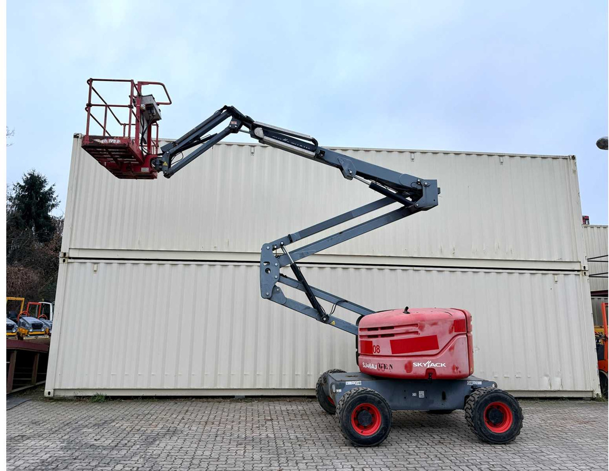 SKYJACK - SJ46AJ 4X4 - DIESEL - 16.2 METERS - 2015 - AERIAL WORK PLATFORM - Nacelle: photos 1 SKYJACK - SJ46AJ 4X4 - DIESEL - 16.2 METERS - 2015 - AERIAL WORK PLATFORM - Nacelle: photos 1