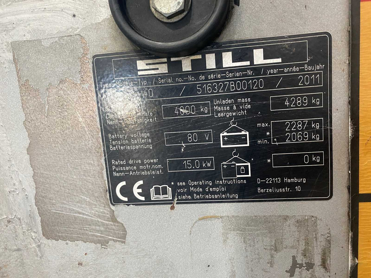 STILL - 2011 - RX60-40 - FORKLIFT TRUCK - Chariot élévateur: photos 5 STILL - 2011 - RX60-40 - FORKLIFT TRUCK - Chariot élévateur: photos 5