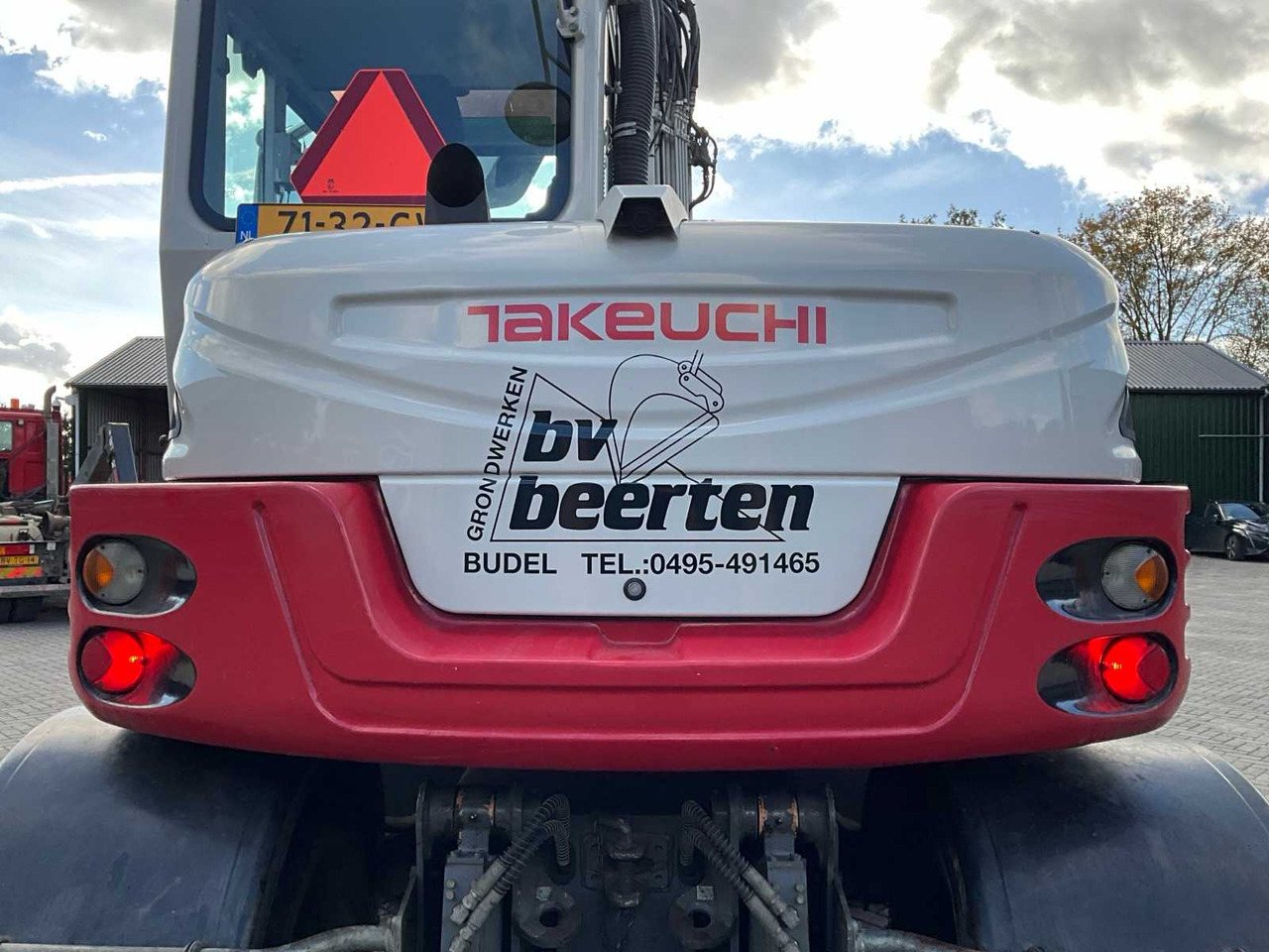 Pelle sur pneus Takeuchi TB295W: photos 37