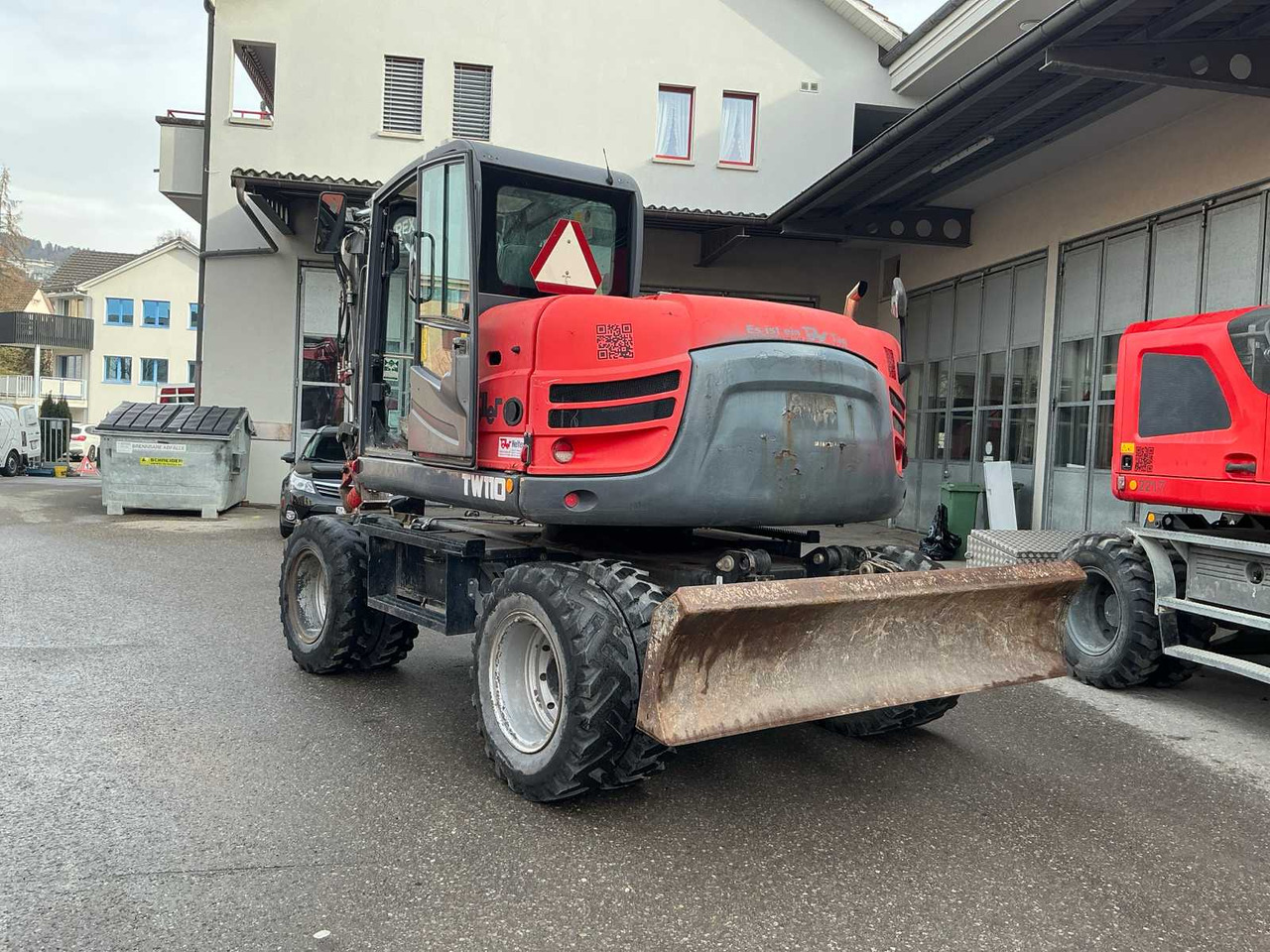 Terex TW110 - Pelle sur pneus: photos 2 Terex TW110 - Pelle sur pneus: photos 2