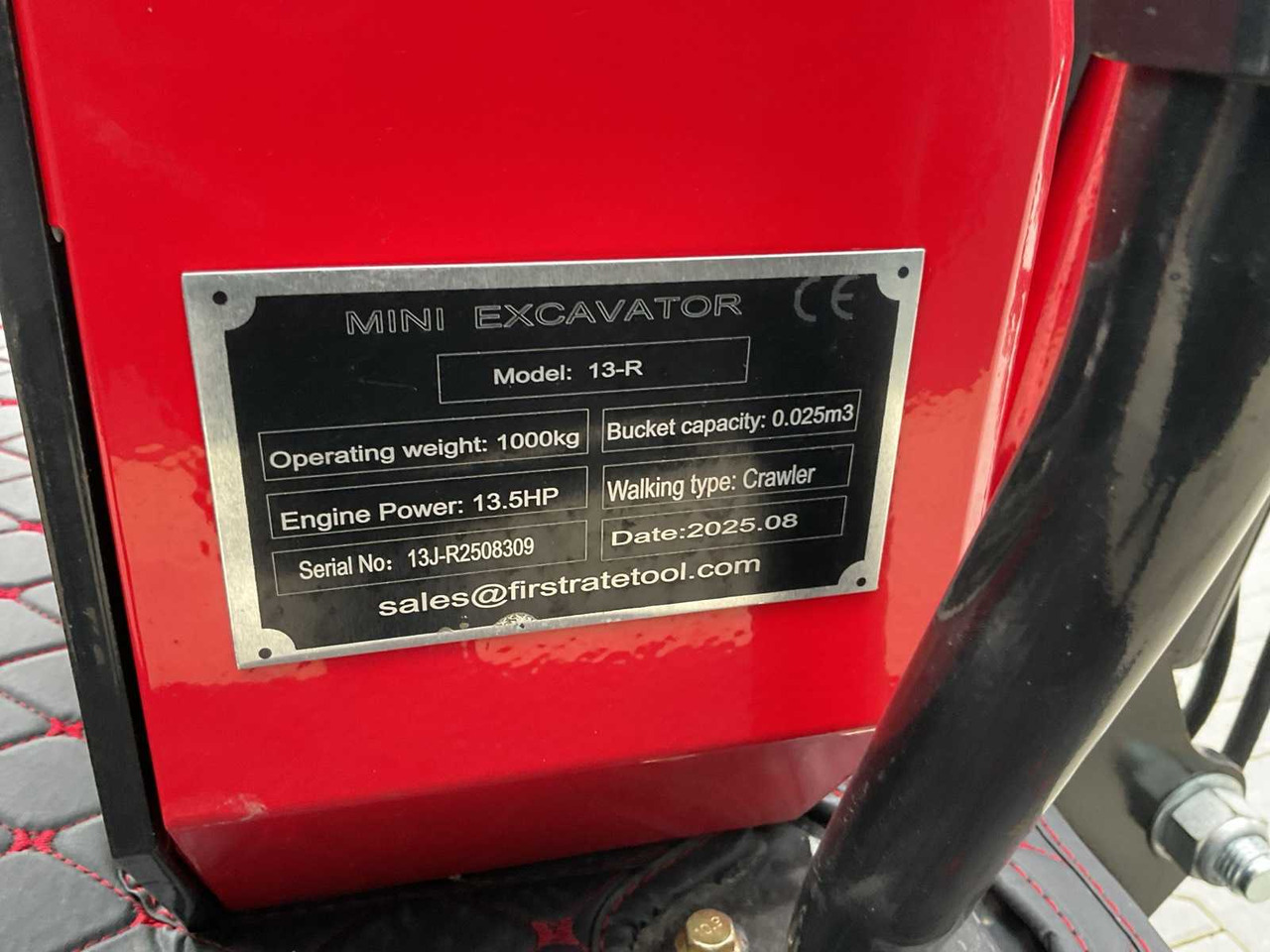 Mini pelle VICSEC - VC13-R - MINI EXCAVATOR: photos 16