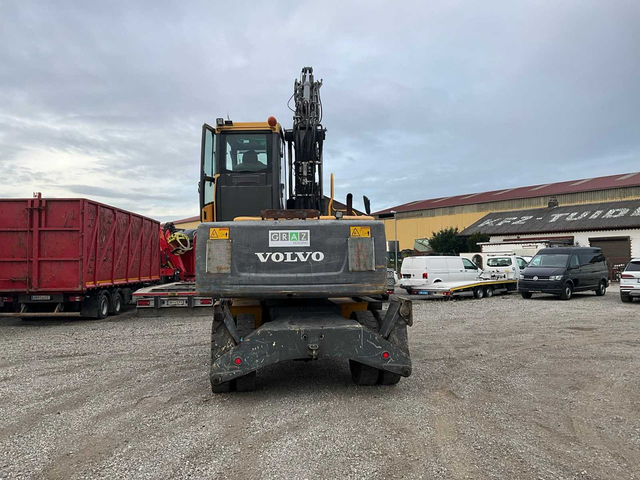 Volvo 2011 VOLVO EW140C WHEEL EXCAVATOR - Pelle sur pneus: photos 5 Volvo 2011 VOLVO EW140C WHEEL EXCAVATOR - Pelle sur pneus: photos 5