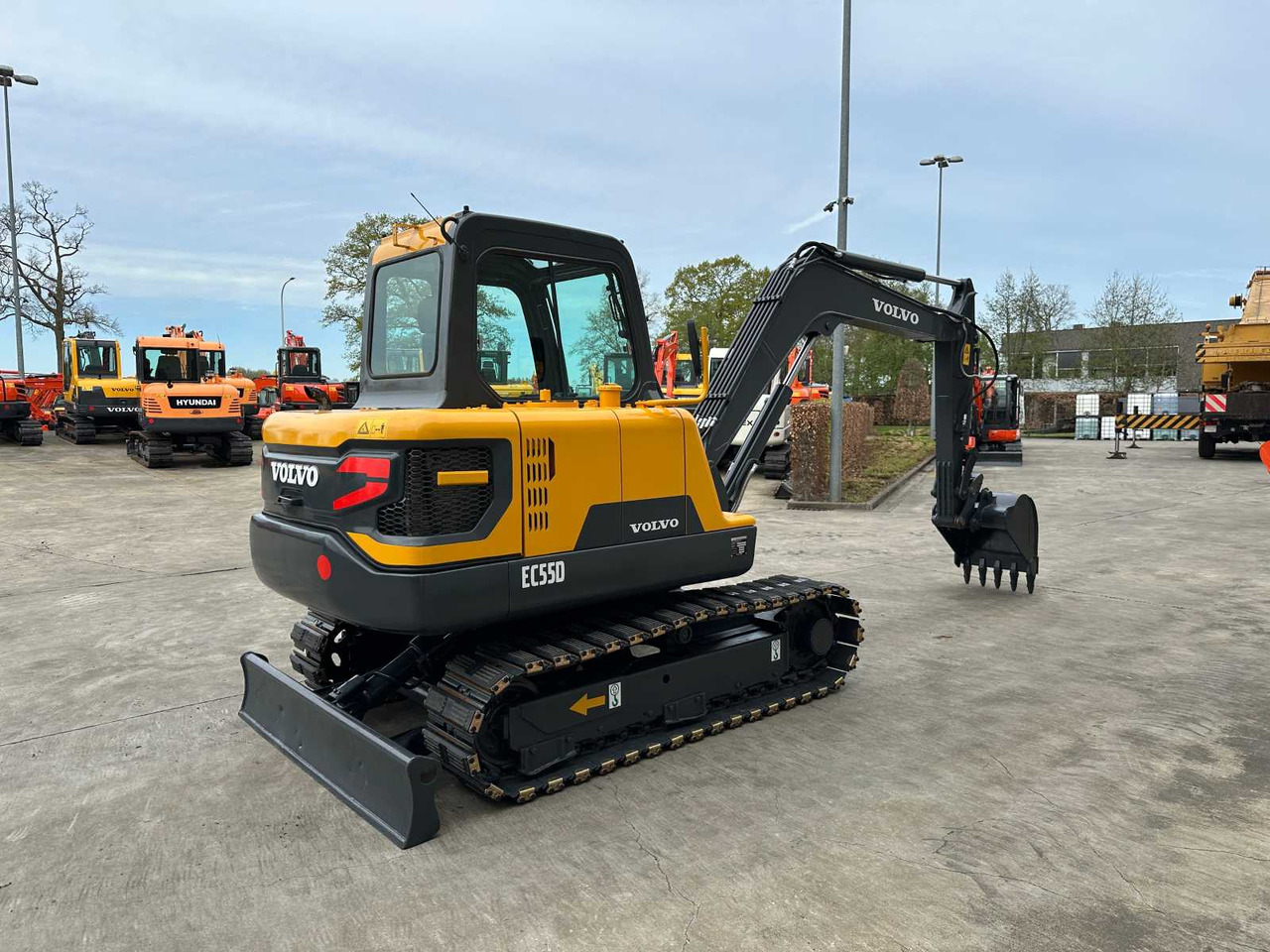 Volvo EC55D - Pelle sur chenille: photos 4 Volvo EC55D - Pelle sur chenille: photos 4