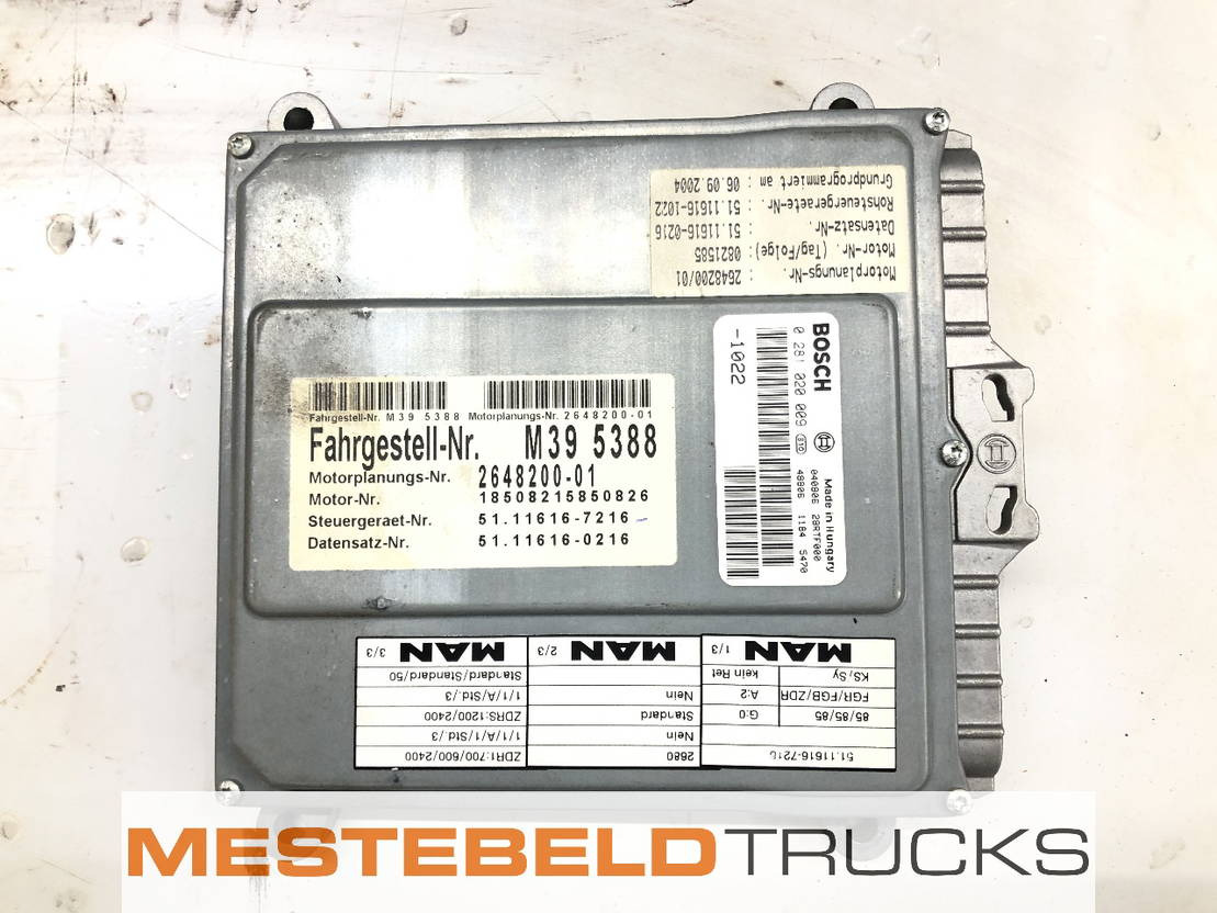 MAN EDC unit M 2000 - Système électrique pour Camion: photos 1 MAN EDC unit M 2000 - Système électrique pour Camion: photos 1