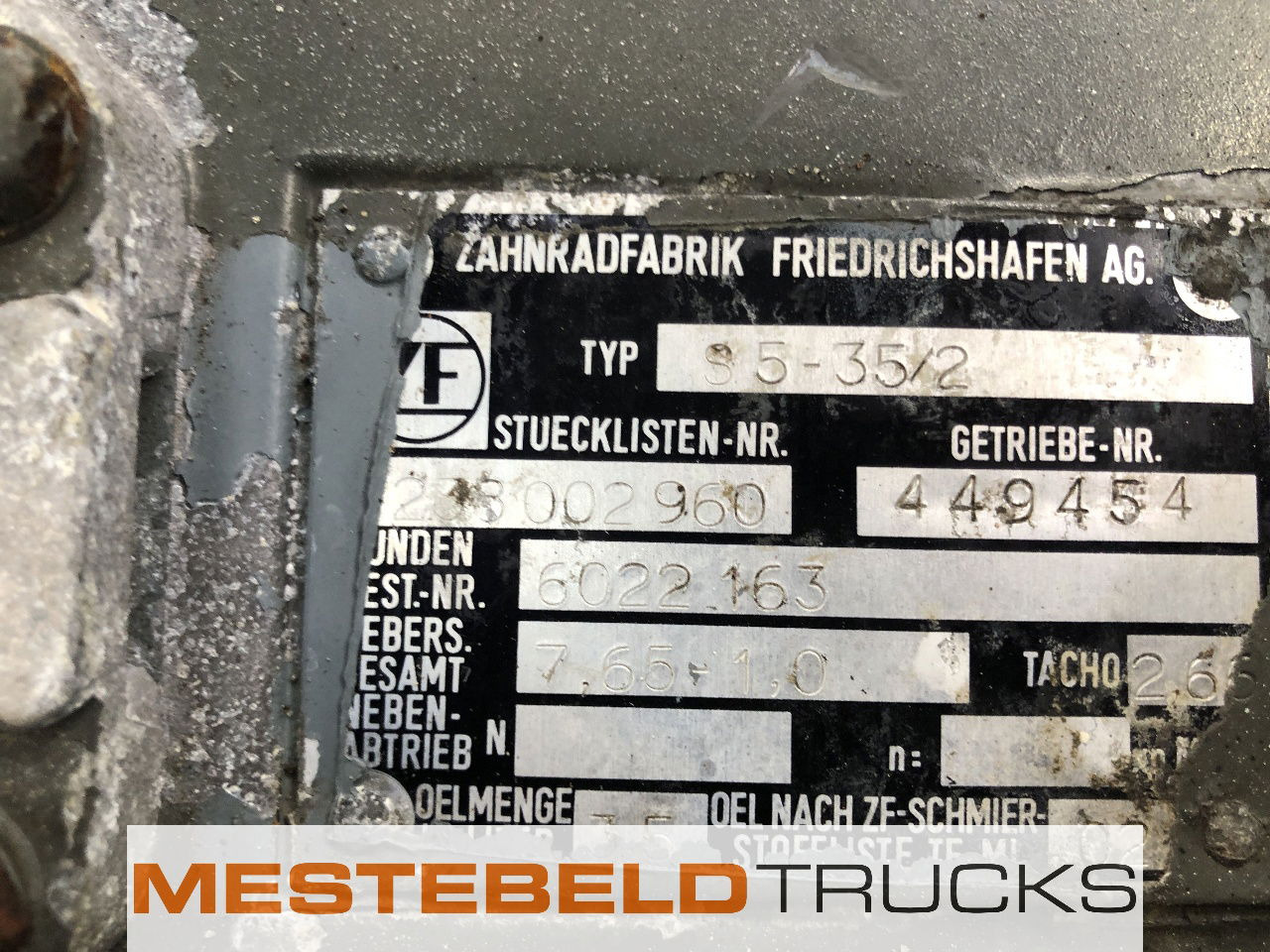 Volvo Versnellingsbak S 5-35 7,65-1,00 - Boîte de vitesse et pièces pour Camion: photos 5 Volvo Versnellingsbak S 5-35 7,65-1,00 - Boîte de vitesse et pièces pour Camion: photos 5