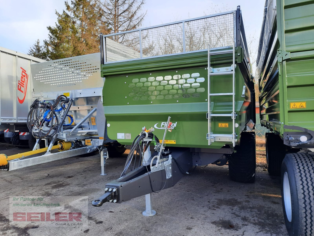 Fliegl TMK 140 FOX JUMBO-TITAN 20m³ - Benne agricole: photos 2 Fliegl TMK 140 FOX JUMBO-TITAN 20m³ - Benne agricole: photos 2