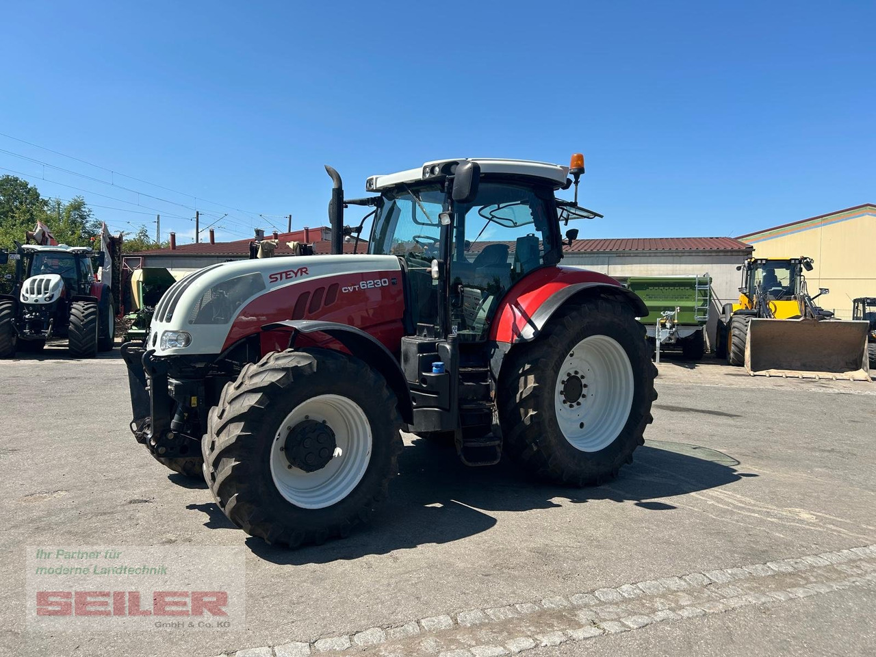 Steyr CVT 6230 EcoTech - Tracteur agricole: photos 4 Steyr CVT 6230 EcoTech - Tracteur agricole: photos 4