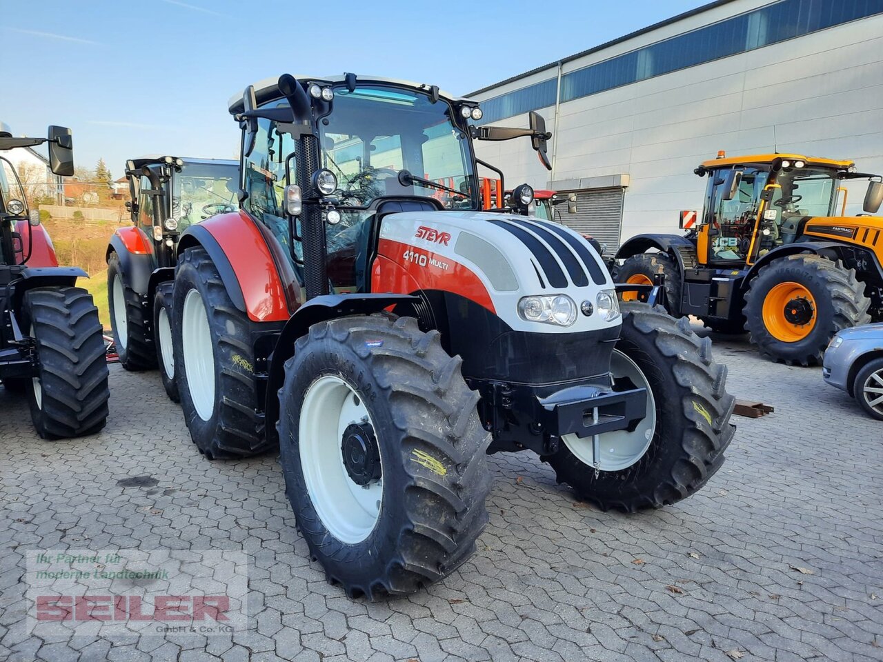Steyr Multi 4110 - Tracteur agricole: photos 3 Steyr Multi 4110 - Tracteur agricole: photos 3