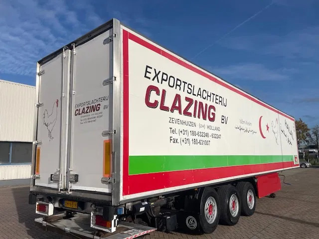 Semi-remorque fourgon Kögel 3 AXELS (2X LIFT AXELS) DISK BRAKE 7CM FRIGO BOX: photos 14