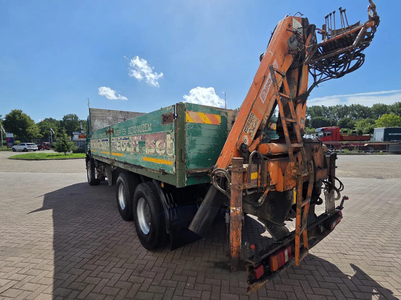 Camion plateau, Camion grue MAN 26.362 6x4 Full spring Euro 2: photos 6
