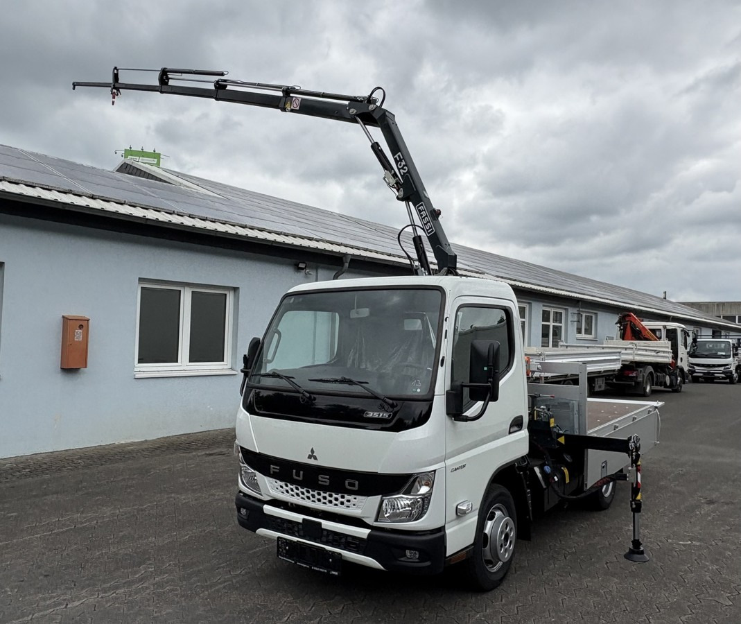 FUSO 3S15 Alu Pritsche 2.80m Ladekran Funk! sofort ve - Camion plateau, Camion grue: photos 1 FUSO 3S15 Alu Pritsche 2.80m Ladekran Funk! sofort ve - Camion plateau, Camion grue: photos 1